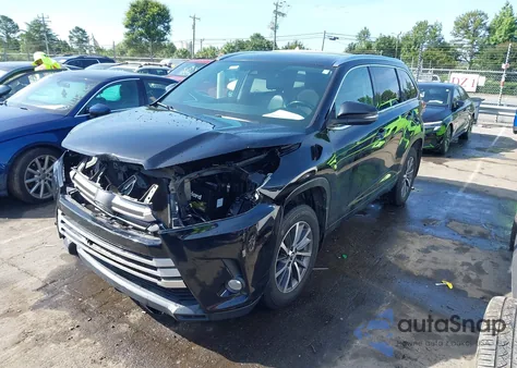 2017 Toyota Highlander Xle from USA, damaged, VIN 5TDJZRFH3HS417049